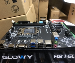 Mainboard SK 1150 GLOWAY H81 GLV6 Chính hãng (VGA, HDMI, M.2 Sata, LAN 100Mbps, 2 khe RAM DDR3, mATX)